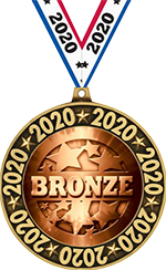 Bronze 2020 Medal badge 